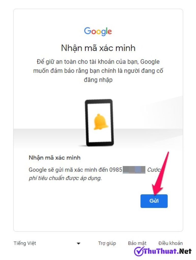 1 số điện thoại tạo được tối đa bao nhiêu Gmail?