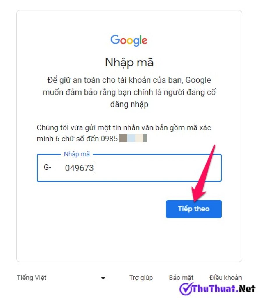 1 số điện thoại tạo được tối đa bao nhiêu Gmail?