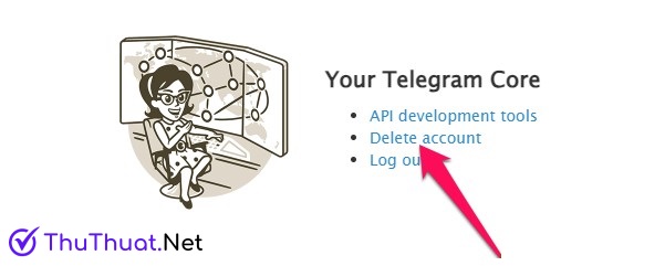 Link xóa tài khoản Telegram vĩnh viễn ngay lập tức