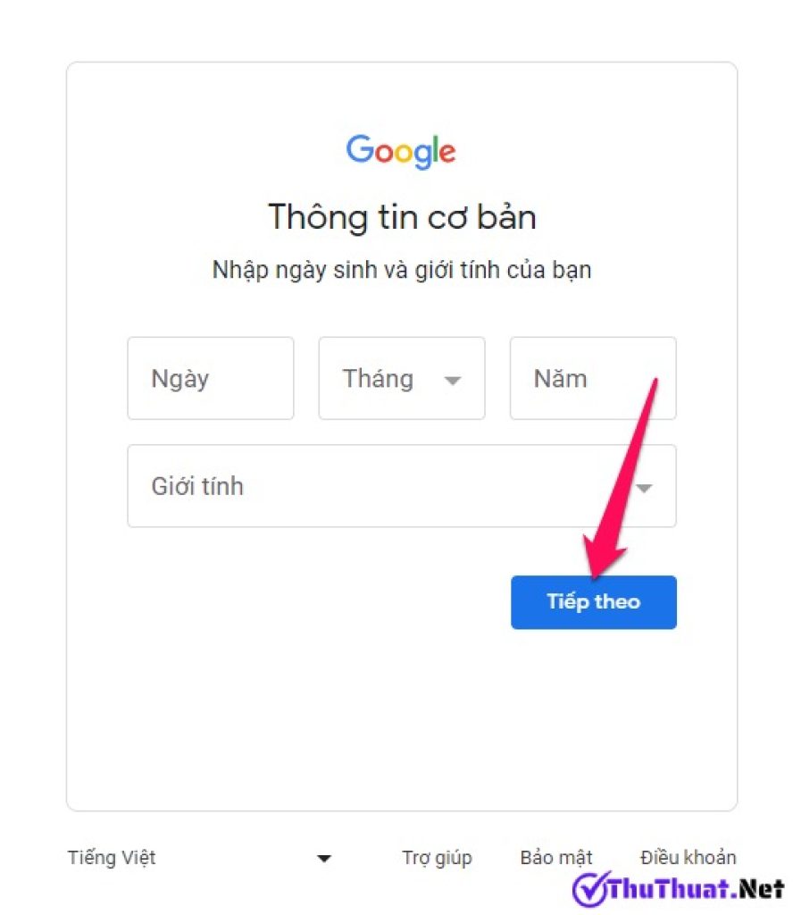 Đăng ký tạo Gmail mới tiếng Việt trên điện thoại & máy tính