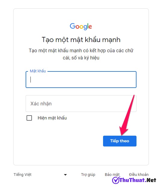 Đăng ký tạo Gmail mới tiếng Việt trên điện thoại & máy tính