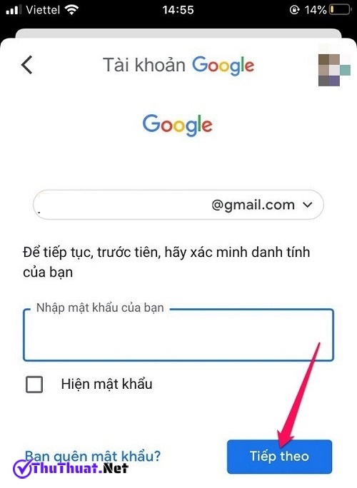 Cách đổi mật khẩu Gmail trên điện thoại & máy tính
