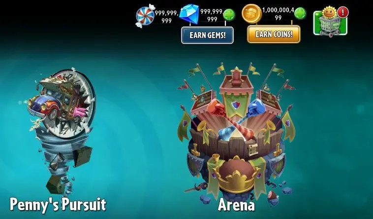Plants vs Zombies 2 Mod Apk