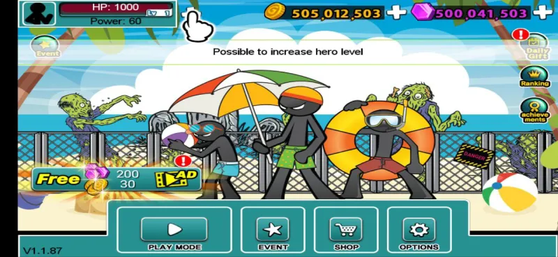 Anger of Stick 5: Zombie Mod Apk