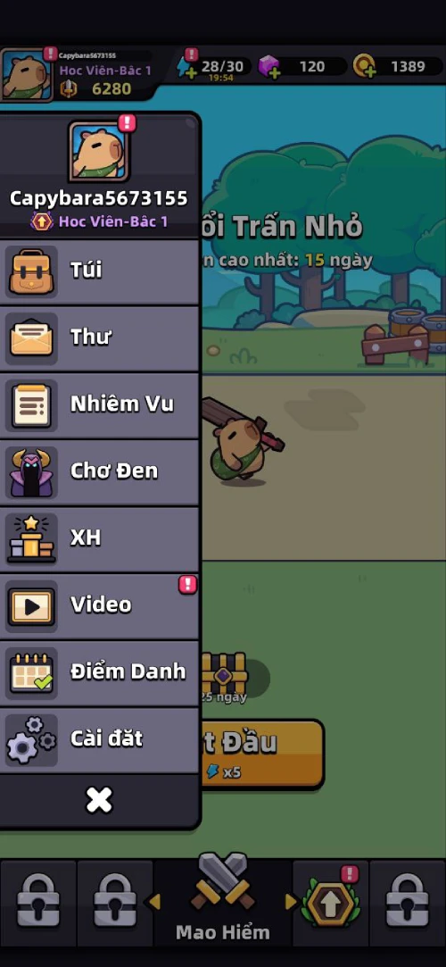 Capybara Go Mod Apk