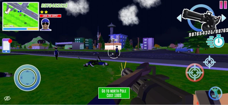 Dude Theft Wars Mod Apk