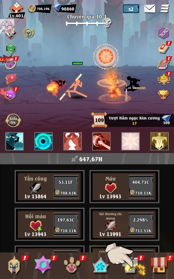 Epic Stickman: Idle RPG War Mod Apk