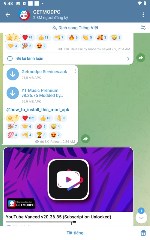 Telegram Mod Apk