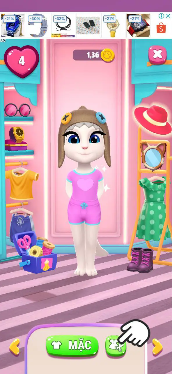 Angela Biết Nói Của Tôi 2 Mod Apk