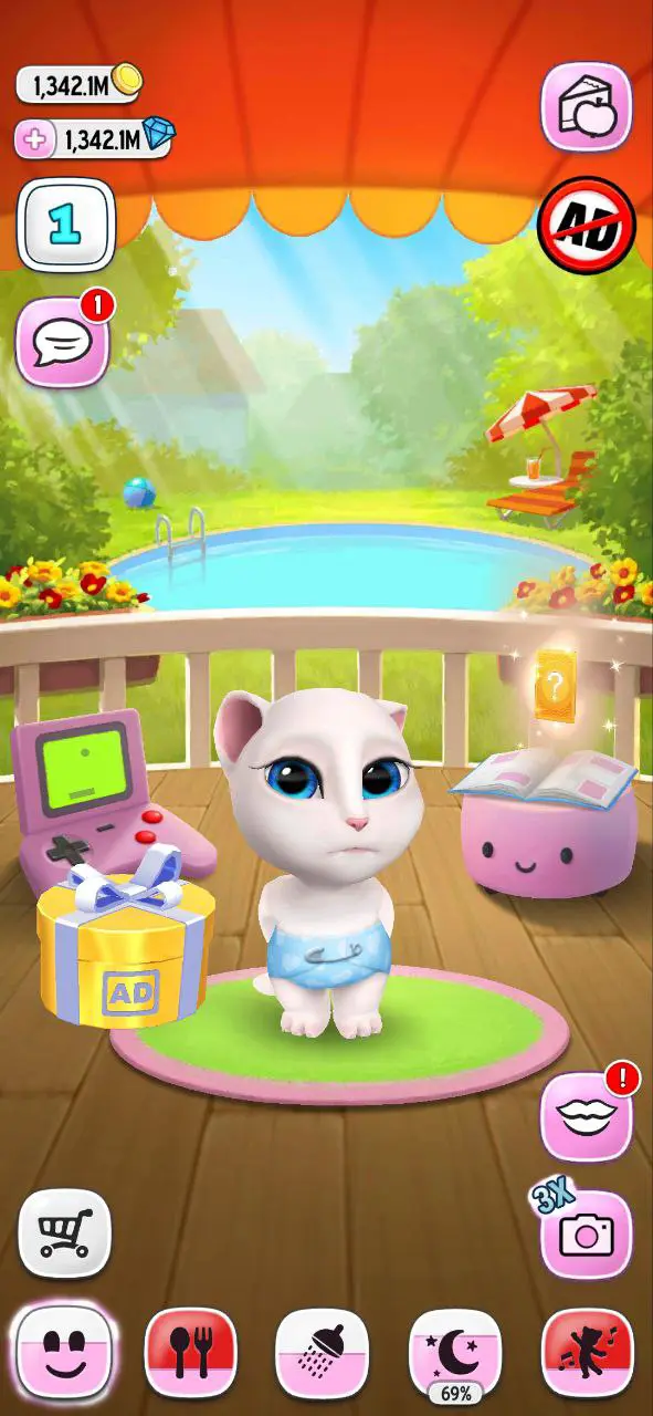Angela Biết Nói Của Tôi Mod Apk