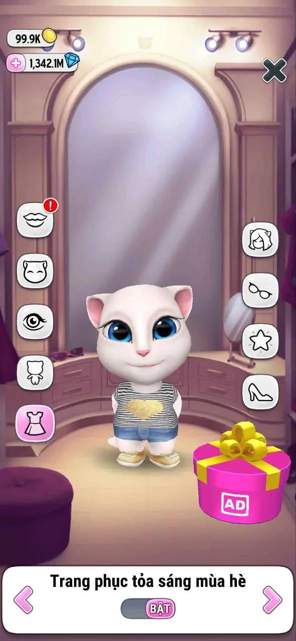 Angela Biết Nói Của Tôi Mod Apk
