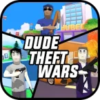 Dude Theft Wars Mod Apk v0.9.1.0b (Vô hạn tiền, đạn, God Mode)